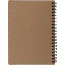Agenda, 135×177×8 mm, Everestus, 20FEB10310, Hartie reciclata, Natur