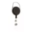 Pass holder, 50×35×1 mm, Everestus, 20FEB3301, Metal, Plastic, Negru