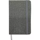 Agenda, 140×90×15 mm, Everestus, 20FEB10174, Hartie, Piele ecologica, Gri