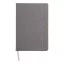Agenda A5, dictando, 210×140×15 mm, Everestus, 20FEB10173, Hartie, Piele ecologica, Gri