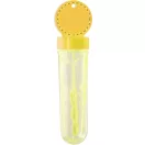 Bubble blower, 30 ml, ø28×127 mm, Everestus, 20FEB2932, Polietilena, Polipropilena, Galben