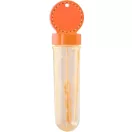Bubble blower, 30 ml, ø28×127 mm, Everestus, 20FEB2928, Polietilena, Polipropilena, Portocaliu