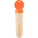 Bubble blower, 30 ml, ø28×127 mm, Everestus, 20FEB2928, Polietilena, Polipropilena, Portocaliu