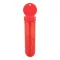 Bubble blower, 30 ml, ø28×127 mm, Everestus, 20FEB2930, Polietilena, Polipropilena, Rosu