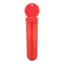 Bubble blower, 30 ml, ø28×127 mm, Everestus, 20FEB2930, Polietilena, Polipropilena, Rosu