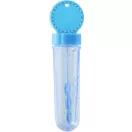 Bubble blower, 30 ml, ø28×127 mm, Everestus, 20FEB2926, Polietilena, Polipropilena, Albastru