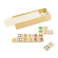 Joc domino, 2402E18889, Everestus, 146x50x30 mm, Lemn, Natur