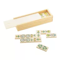 Joc domino, 2402E18890, Everestus, 146x50x30 mm, Lemn, Natur
