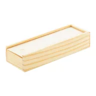 Joc domino, 2402E18890, Everestus, 146x50x30 mm, Lemn, Natur