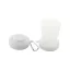 Pahar pliabil 220 ml, 2402E18459, Everestus, ø68x106 mm, Polipropilena, Metal, Alb