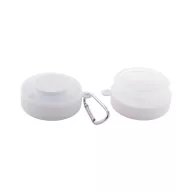   Pahar pliabil 220 ml, 2402E18459, Everestus, ø68x106 mm, Polipropilena, Metal, Alb