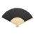 Evantai 2402E18236, Everestus, 383x210 mm, Hartie, Bambus, Negru