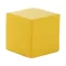 Cub antistres, 2410E24688, Everestus, 45 x 45 x 45 mm, Poliuretan, Galben
