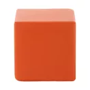 Cub antistres, 2410E24684, Everestus, 45 x 45 x 45 mm, Poliuretan, Portocaliu