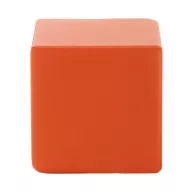   Cub antistres, 2410E24684, Everestus, 45 x 45 x 45 mm, Poliuretan, Portocaliu