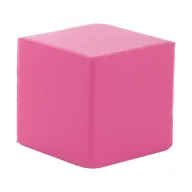   Cub antistres, 2410E24686, Everestus, 45 x 45 x 45 mm, Poliuretan, Roz