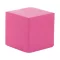 Cub antistres, 2410E24686, Everestus, 45 x 45 x 45 mm, Poliuretan, Roz