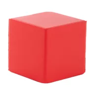   Cub antistres, 2410E24685, Everestus, 45 x 45 x 45 mm, Poliuretan, Rosu