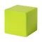 Cub antistres, Everestus, 2610E18957, 45x45x45 mm, Poliuretan, Verde Lime