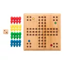 Joc Ludo, 2410E24299, Everestus, 140 x 160 mm, Bambus, Natur