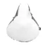 Husa Sa bicicleta, 2410E24714, Everestus, 260 x 230 x 65 mm, Poliester, Alb
