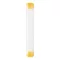 Suport tubular pentru pix, 150×20 mm, Everestus, 20FEB7392, Plastic, Galben, Transparent