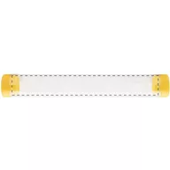   Suport tubular pentru pix, 150×20 mm, Everestus, 20FEB7392, Plastic, Galben, Transparent