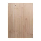 Clipboard A4, 225×315 mm, Everestus, 20FEB13826, Bambus, Natur, Argintiu