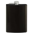 Plosca, 200 ml, 92×122×22 mm, Everestus, 20FEB13821, Otel inoxidabil, Negru