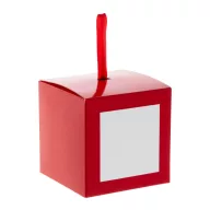   Glob brad Craciun, 2410E25422, Everestus, 77 x 77 x 77 mm, Poliuretan, Rosu