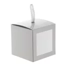 Glob brad Craciun, 2410E25423, Everestus, 77 x 77 x 77 mm, Poliuretan, Argintiu