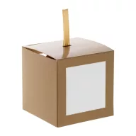   Glob brad Craciun, 2410E25421, Everestus, 77 x 77 x 77 mm, Poliuretan, Auriu