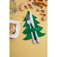   Set 4 suporturi de tacamuri cu design de Craciun, 2410E25437, Everestus, 160 x 220 x 10 mm, Pasla, Verde