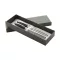Set 2 instrumente de scris, 175×60×25 mm, Everestus, 20FEB11370, Metal, Argintiu, Negru
