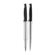   Set 2 instrumente de scris, 175×60×25 mm, Everestus, 20FEB11370, Metal, Argintiu, Negru