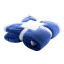 Patura dublu strat, 200 grame/mp, 1200×1500 mm, Everestus, 20FEB12214, Polar fleece, Albastru, Alb