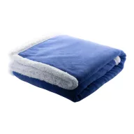   Patura dublu strat, 200 grame/mp, 1200×1500 mm, Everestus, 20FEB12214, Polar fleece, Albastru, Alb