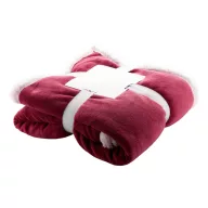   Patura dublu strat, 200 grame/mp, 1200×1500 mm, Everestus, 20FEB12216, Polar fleece, Rosu, Alb