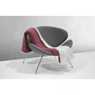   Patura dublu strat, 200 grame/mp, 1200×1500 mm, Everestus, 20FEB12216, Polar fleece, Rosu, Alb
