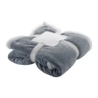   Patura dublu strat, 200 grame/mp, 1200×1500 mm, Everestus, 20FEB12217, Polar fleece, Gri, Alb