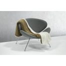 Patura dublu strat, 200 grame/mp, 1200×1500 mm, Everestus, 20FEB12215, Polar fleece, Maro, Alb