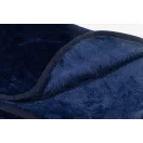 Patura si perna de calatorie 2-in-1, Everestus, 2610E18287, 245x340 mm, Poliester, Albastru Dark