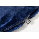 Patura si perna de calatorie 2-in-1, Everestus, 2610E18287, 245x340 mm, Poliester, Albastru Dark