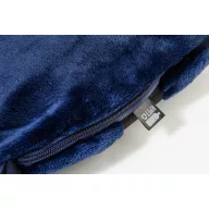   Patura si perna de calatorie 2-in-1, Everestus, 2610E18287, 245x340 mm, Poliester, Albastru Dark