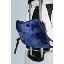 Patura si perna de calatorie 2-in-1, Everestus, 2610E18287, 245x340 mm, Poliester, Albastru Dark