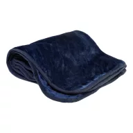   Patura si perna de calatorie 2-in-1, Everestus, 2610E18287, 245x340 mm, Poliester, Albastru Dark