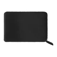   Patura si perna de calatorie 2-in-1, Everestus, 2610E18286, 245x340 mm, Poliester, Negru