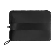   Patura si perna de calatorie 2-in-1, Everestus, 2610E18286, 245x340 mm, Poliester, Negru