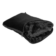   Patura si perna de calatorie 2-in-1, Everestus, 2610E18286, 245x340 mm, Poliester, Negru