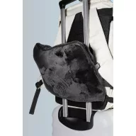   Patura si perna de calatorie 2-in-1, Everestus, 2610E18286, 245x340 mm, Poliester, Negru